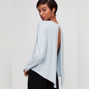 Aritzia Babaton Lonny Open Back T Shirt